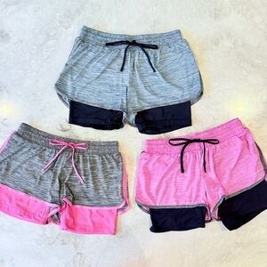 Champion Duo Dry Women's Athletic Shorts Lot (3 pieces/ Small)